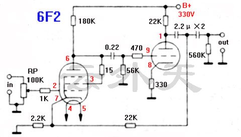 6f2胆前级; 6f2电子管前级 - hi-fi facier