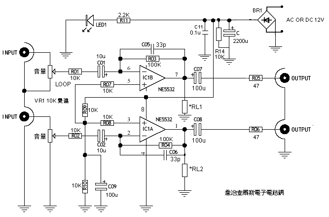 HI-FI ne5532 Ŵ