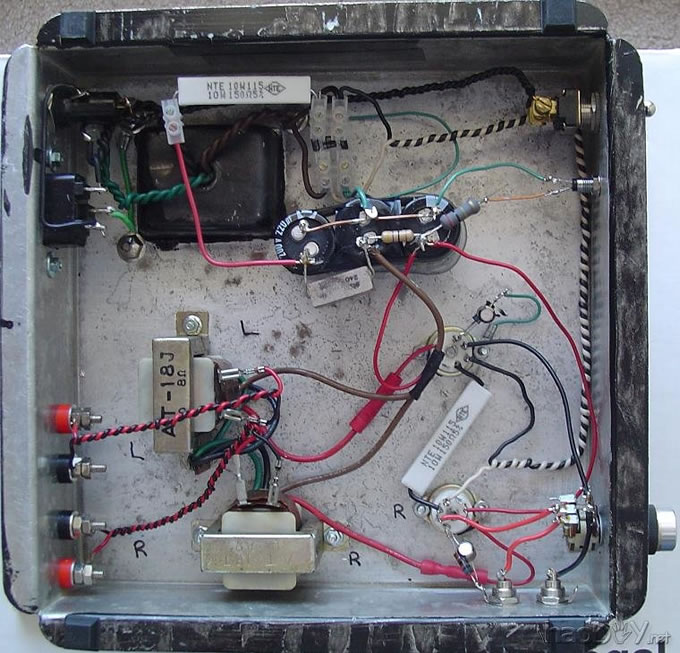 50EH5 Single Ended Tube Amp Wiring