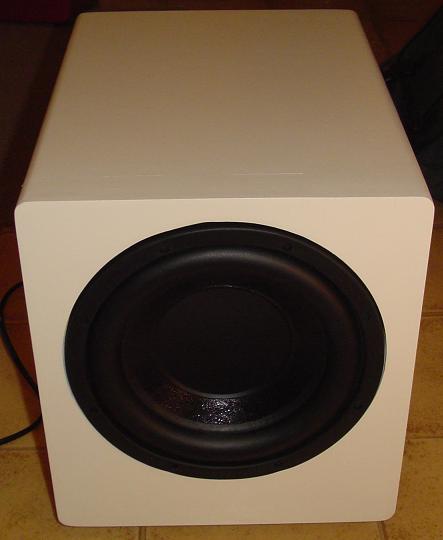 Front View: Finished Subwoofer