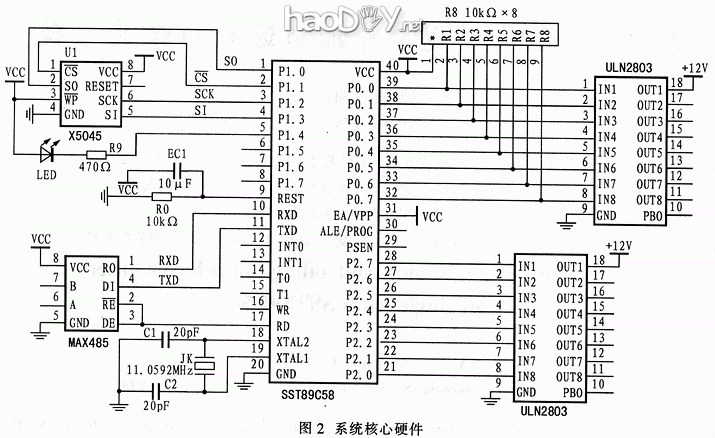 diySST89C58͵ƬԶ̵ƿϵͳ