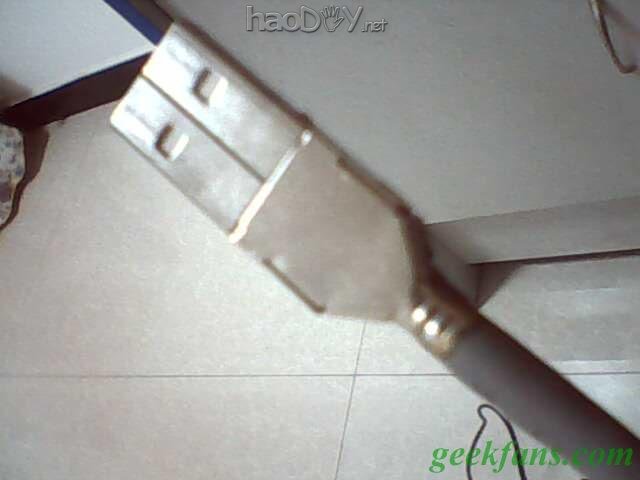 diy改造“自制USB延长线”的插头