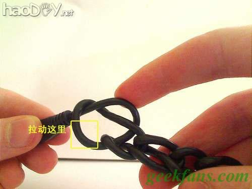 自制USB连接线化身手链