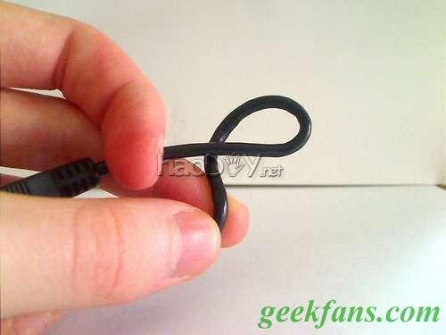 自制USB连接线化身手链