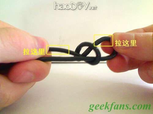 自制USB连接线化身手链