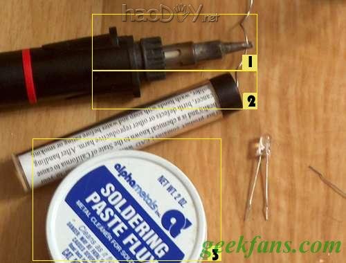 自制DIY USB紫外线灯