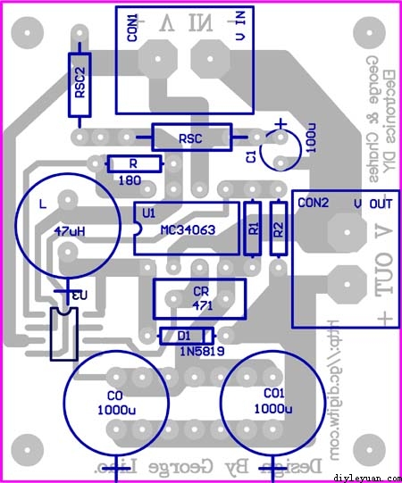 MC34063ѹ·PCBԪͼ