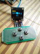 菜鸟作品,OLED屏幕制作的MP3,