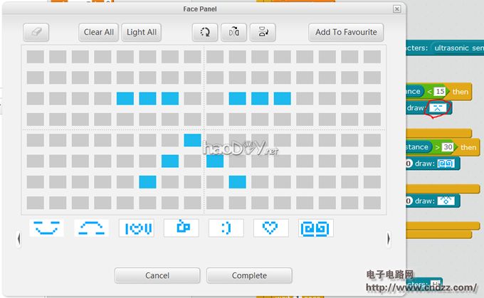 会“做”搞怪表情的小车,还可以红外遥控!