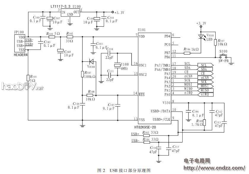 【参考设计】2.4 GHz无线鼠标键盘接收器