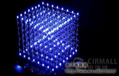 单片机设计制作的8*8*8光立方