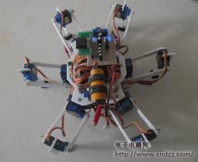 基于AVR单片机的六足机器人