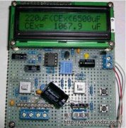 集电容、电感和频率测量为一体的仪器原理图,及制作过程