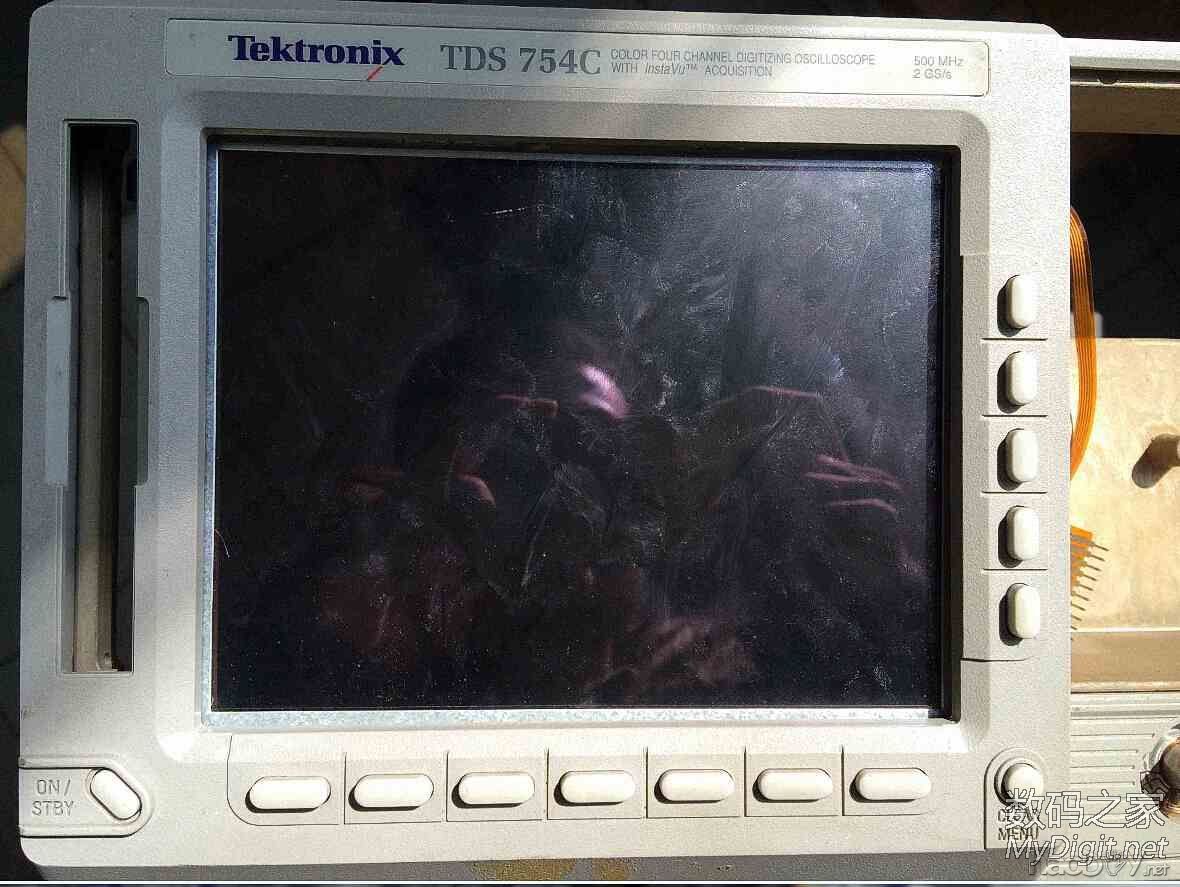 ̩ʾòɫCRTҺͼ⣨Tektronix TDS754C