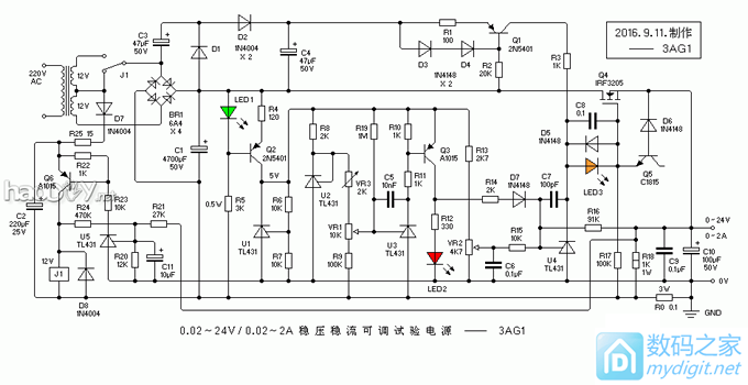 0.02~15V0.02~2AѹʵõԴ(2)