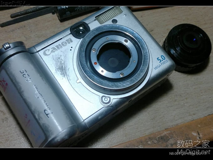 ʯͷӣCanon A95װͷ΢